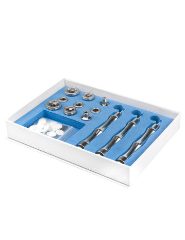 Elegante 1897 device 5in1 micro + vacuum + darsonval + ultrasounds + spray