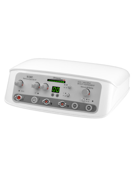 Elegante 1897 device 5in1 micro + vacuum + darsonval + ultrasounds + spray
