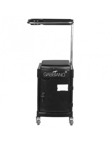 Helper - 23 plus black pedicure stool
