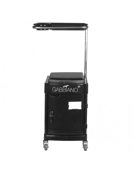 Helper - 23 plus black pedicure stool