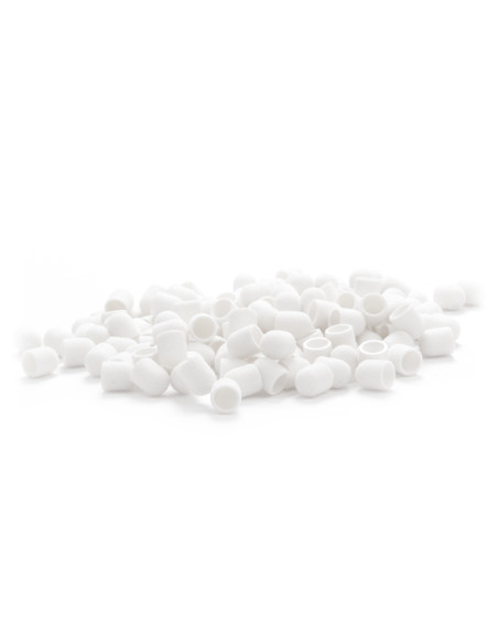 Exo Abrasive cap 10mm / 220 100 pcs.hard cap white