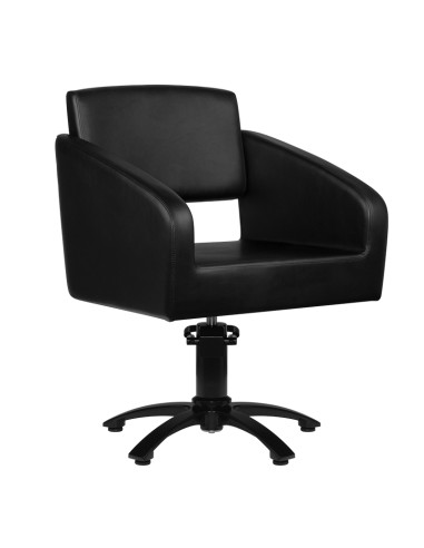 Gabbiano black bergen barber chair