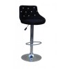 Black Velour High Makeup chairs for makeup salon and beauty salon velour BFHC931