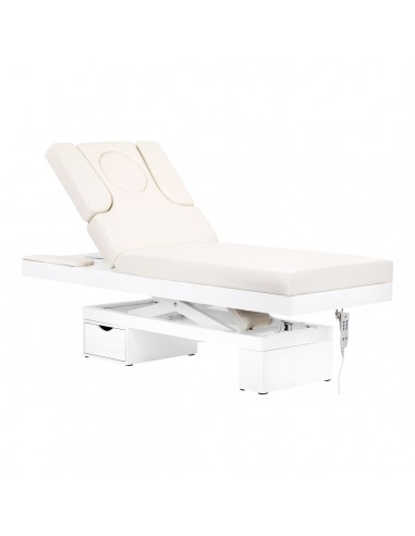 Spa cosmetic bed azzurro 815b glowing white heated