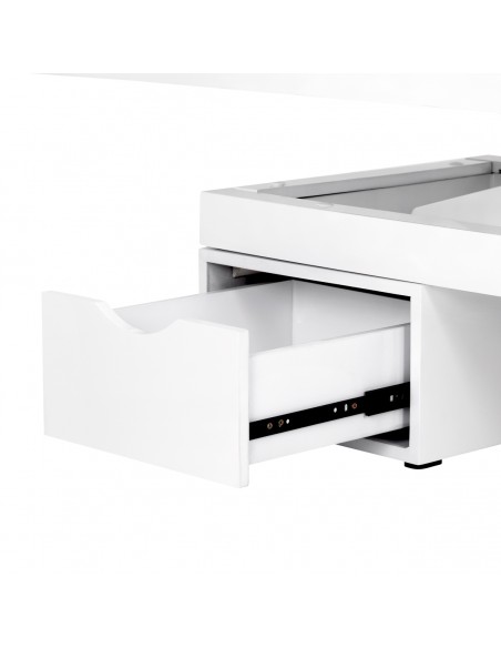 Spa cosmetic bed azzurro 815b glowing white heated