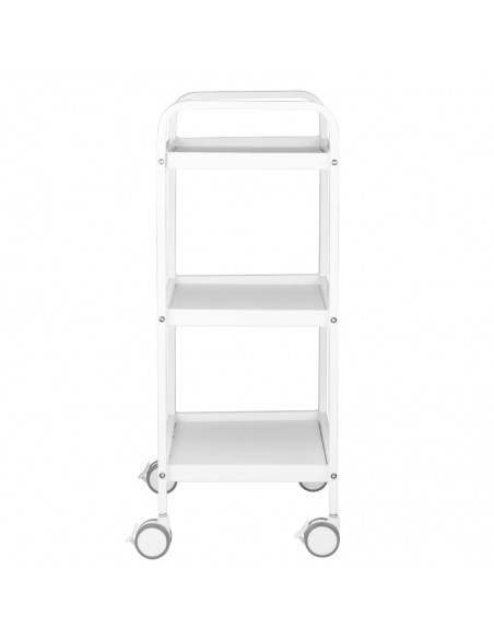 table -  cosmetic trolley Hs09 white