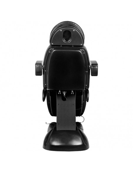 Electric cosmetic chair lux black
