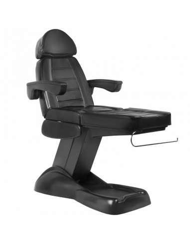 Electric cosmetic chair lux black