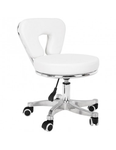 Cosmetic stool for pedicure 9266 white
