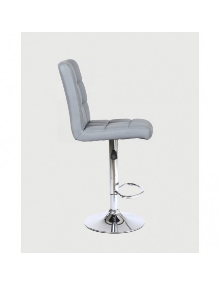 Classic Grey High Chair for Salons in Ireland - grey BFHC1015