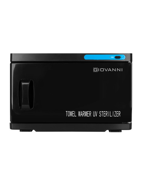 Towel warmer with uv-c 16l black sterilizer