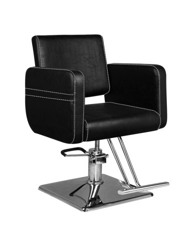 Hair system black hairdressing chair sm376