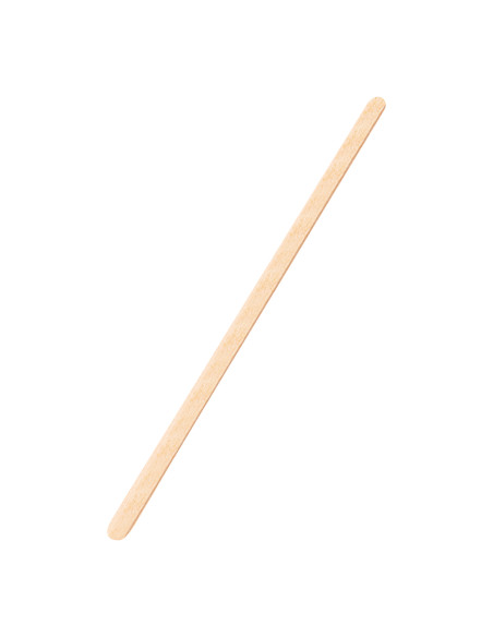 Wooden spatula, small 140x6x1.4mm - 150 pieces