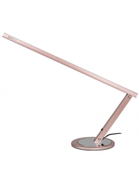 Rose gold slim led desk lamp
