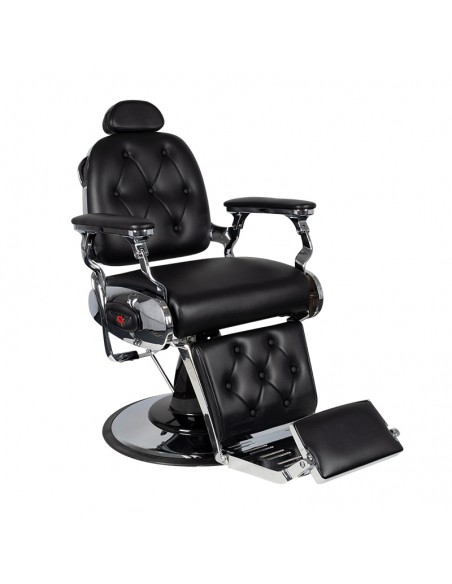Gabbiano Black Barber Chair Pietro