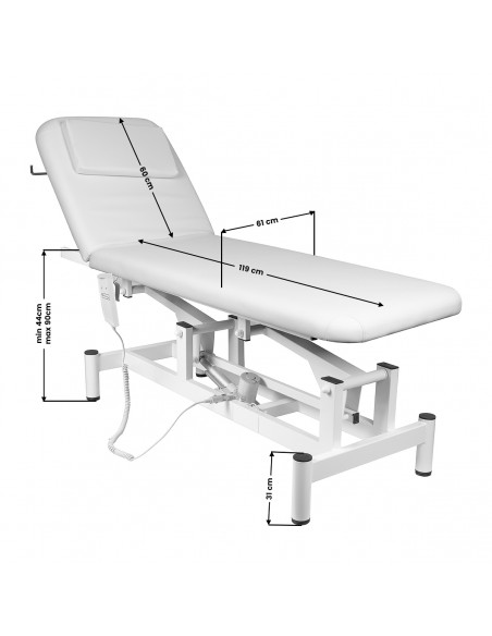 Electric bed massage 079 1 intens. White