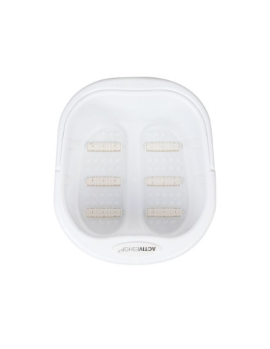Pedicure bowl with rollers white lich