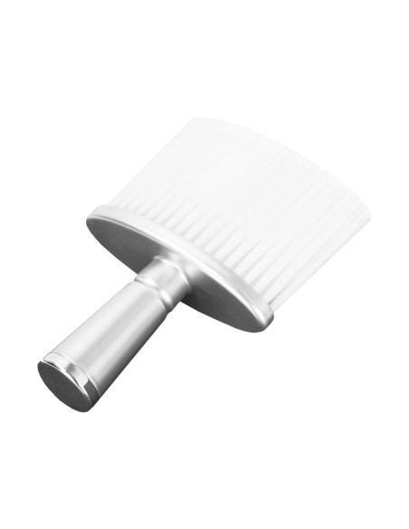 Hairdressing brush silver neck