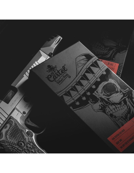 EL CARTEL Tattoo Cartridges 0.35mm 11rs shader 10pcs.