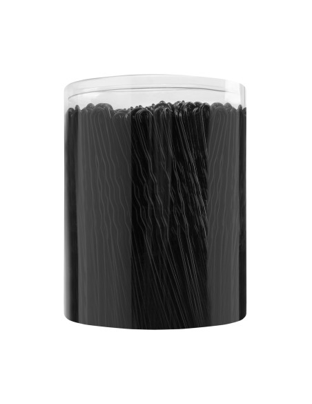 Hairdressing buns for hair e-65 300 pieces 7 cm black