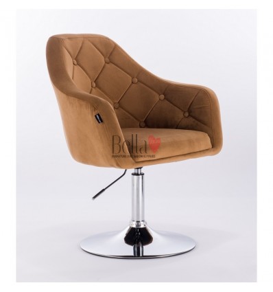 Hroove Salon Chair - Chocolate BFHR831