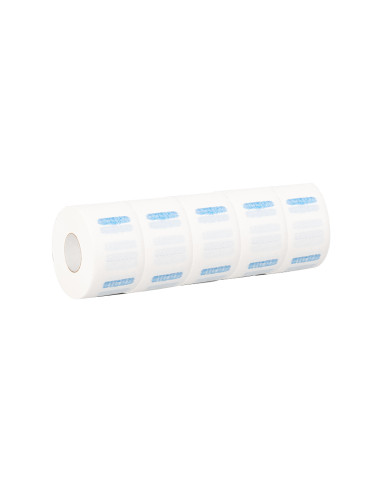 Paper barber's collar 5 pcs white