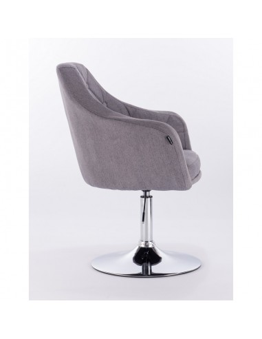 Hroove Salon Chair - Light grey BFHR831