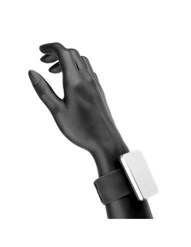 Black magnetic band for cufflinks