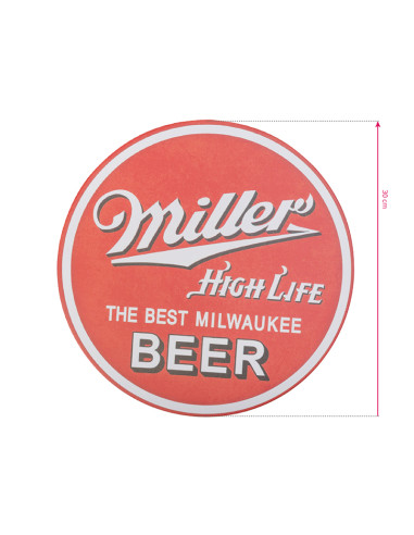 Round decorative plaque for Harley CT23