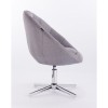 light grey salon chairs. Hroove Salon Chair - Cream BFHR8516