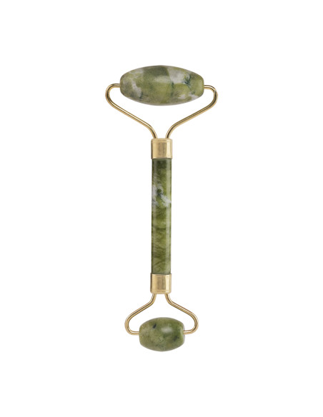 Green jade roller massager