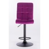 purple chairs for beauty salons. Hroove Salon High Chair - Purple BFHR7009