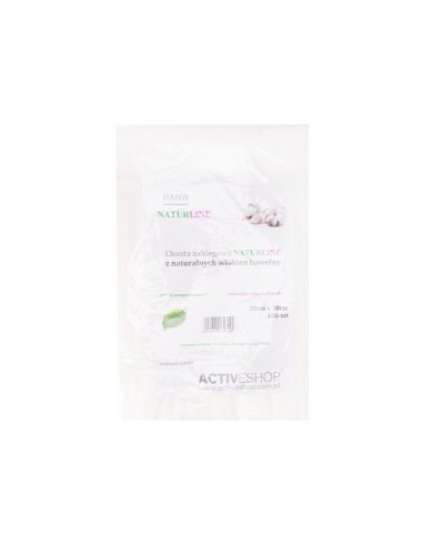 COTTON SCARF, NATURLINE 20x30 CM 100pcs