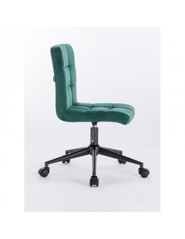 Hroove Salon Chair on Wheels - Turquoise chairs on wheels BFHR7009K