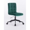 Hroove Salon Chair on Wheels - Turquoise chairs on wheels BFHR7009K