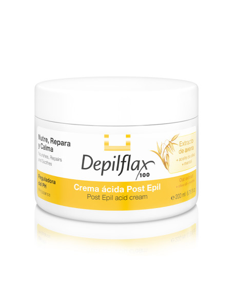 DEPILFLAX 100 CREAM WITH ACID AFTER DEPILATION 200 ML  
