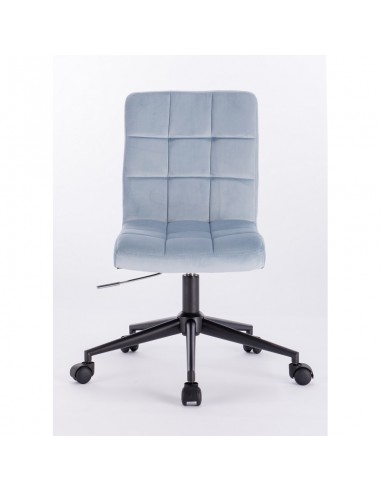 Light blue chairs on wheels for beauty salon. Hroove Salon Chair on Wheels - light blue BFHR7009K