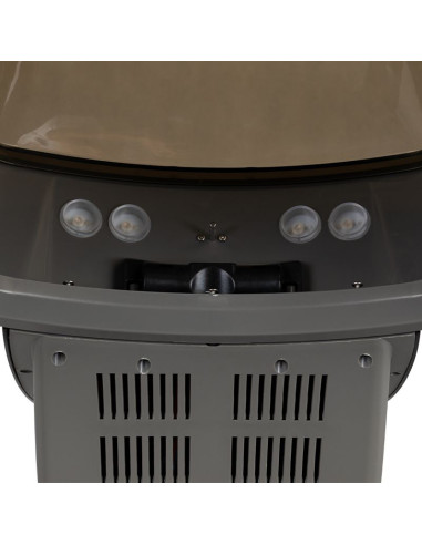 HAIRDRESSING SAUNA HANGING 408D SILVER WITH ACTIVE OZONE