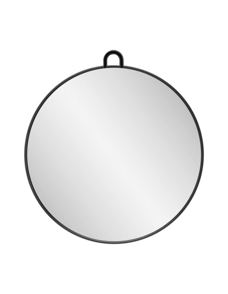 HAIRDRESSER MIRROR ROUND Q-29 BLACK