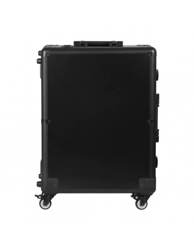 BOX PORTABLE STAND WITH BLACK SPEAKERS