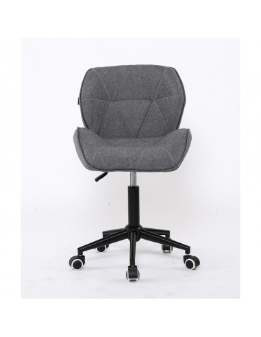 Hroove Salon Chair on Wheels - Grey BFHR111K