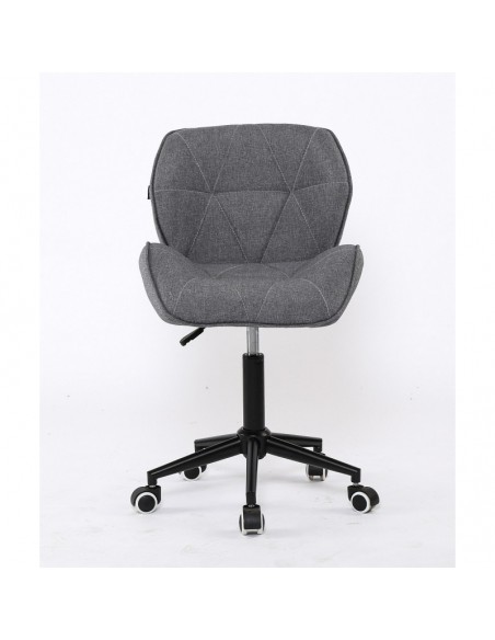 Hroove Salon Chair on Wheels - Grey BFHR111K