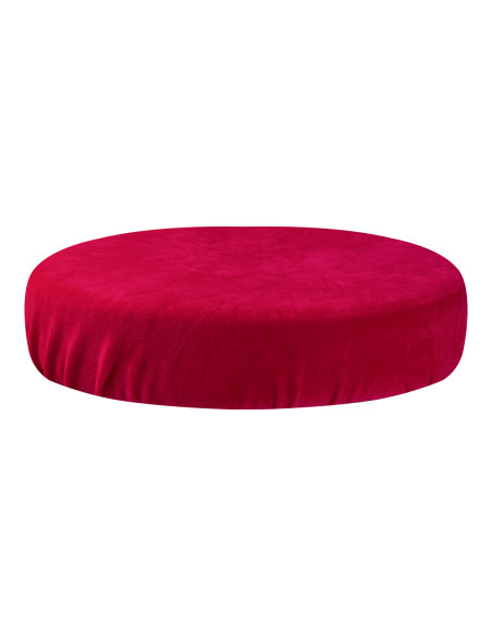 COVER FOR STOOL VELOUR FUCHSIA