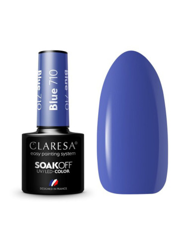 CLARESA Hybrid nail polish BLUE 710 -5g