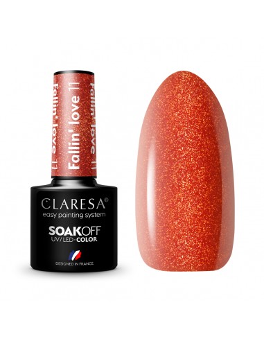 CLARESA Hybrid nail polish FALLIN "LOVE 11