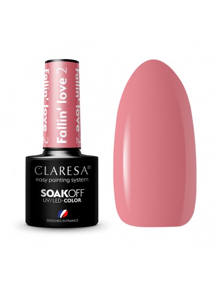 CLARESA Hybrid nail polish FALLIN "LOVE 2 -5g