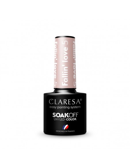 CLARESA Hybrid nail polish FALLIN "LOVE 5 -5g