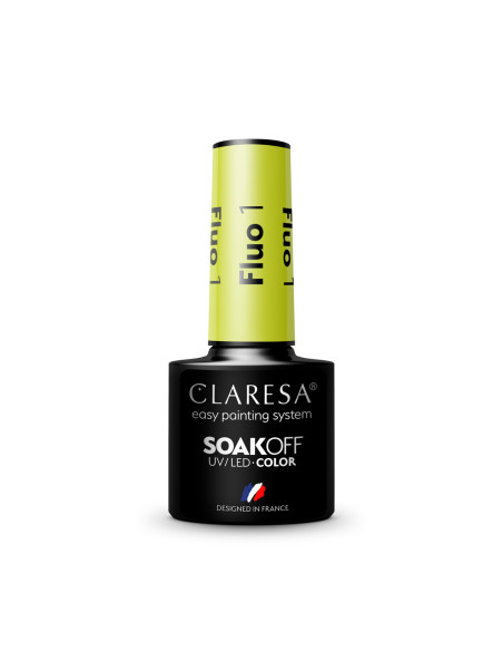 CLARESA Hybrid nail polish FLUO 1 -5g 