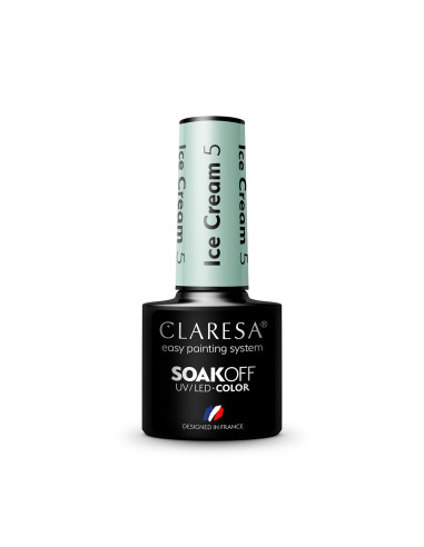 CLARESA hybrid polish Ice cream 5 -5g