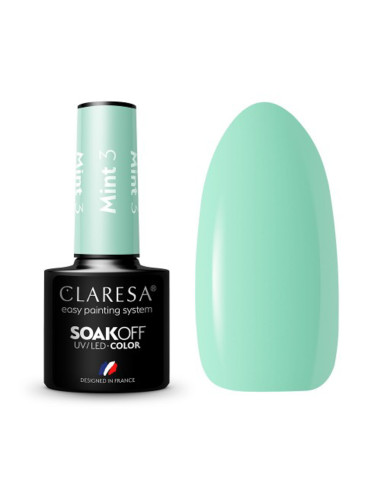 CLARESA Hybrid nail polish MINT 3 -5g